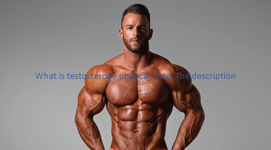 What is testosterone undecanoate. The description